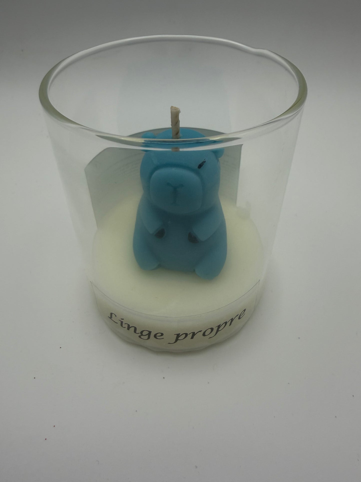 Bougie capybara Linge propre ~65g