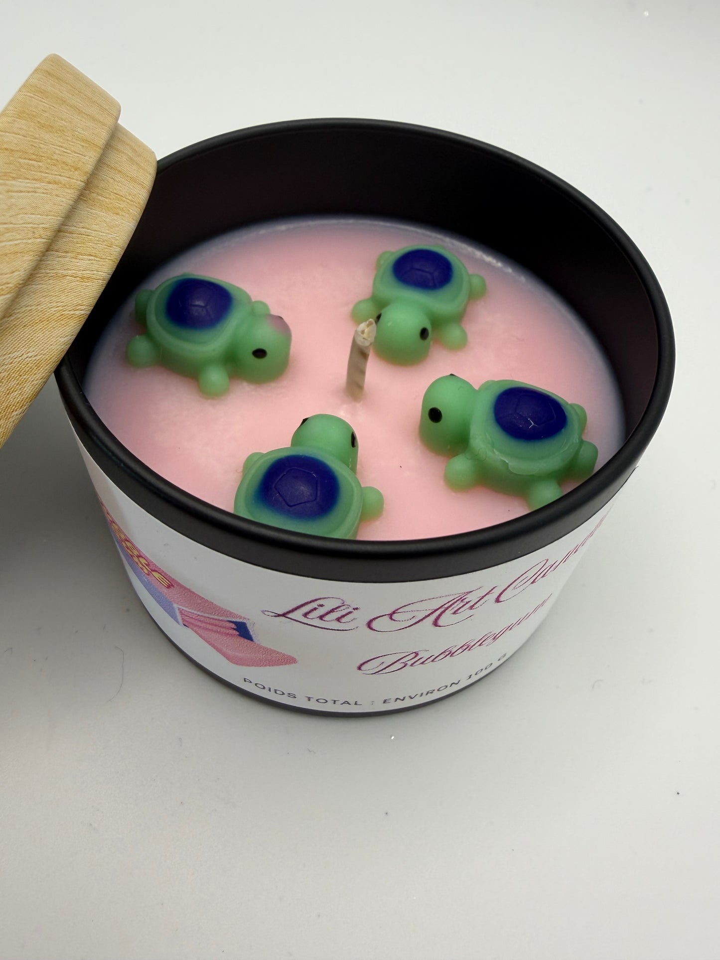 Bougie coulée Bubblegum ~100g
