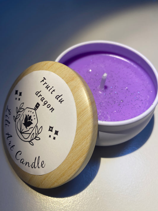 Bougie coulée Fruit du dragon ~75g