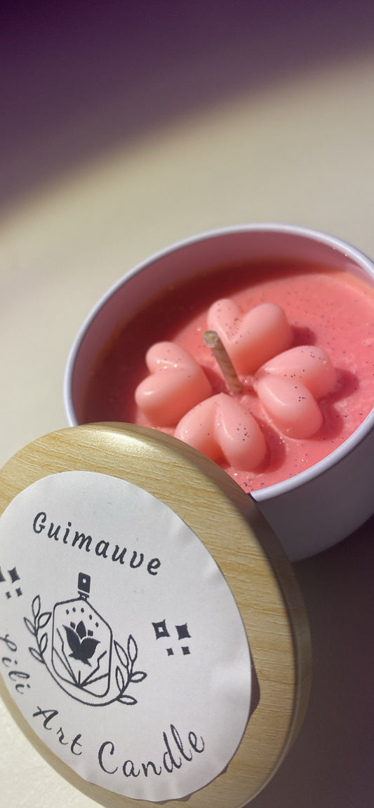 Bougie coulée Guimauve ~75g