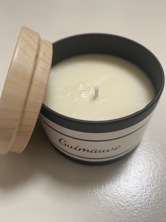 Bougie coulée Guimauve ~100g