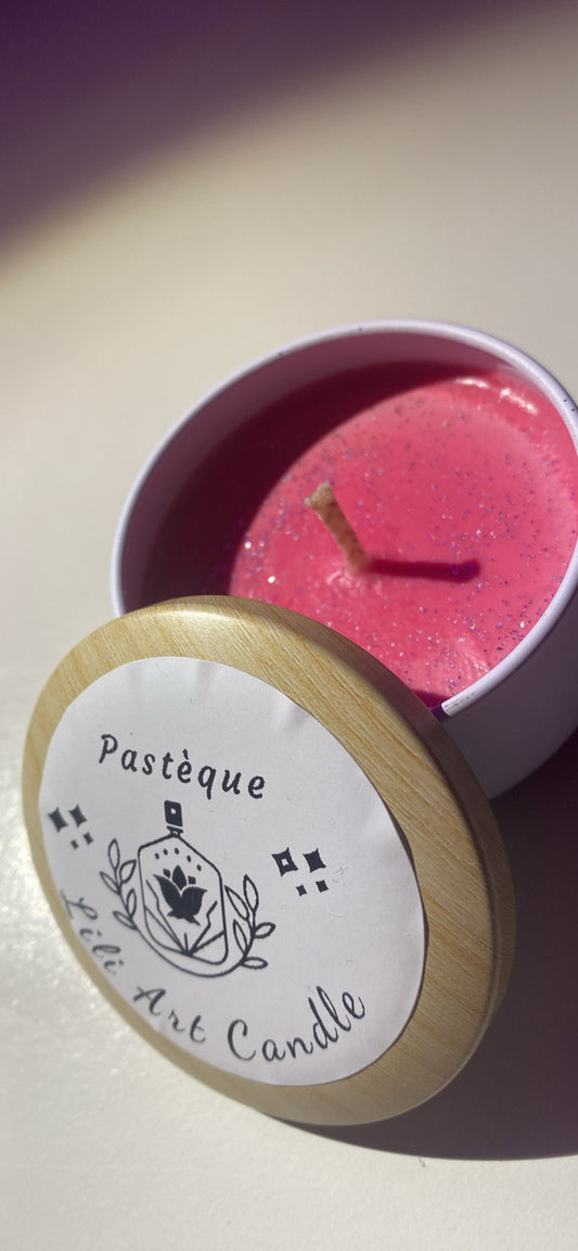 Bougie coulée Pastèque ~75g