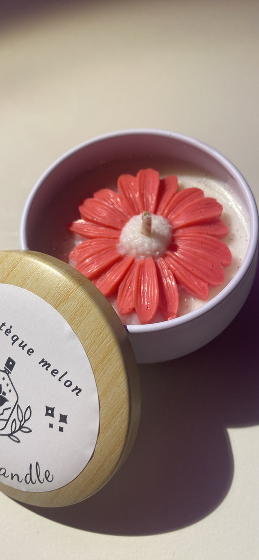 Bougie coulée Pastèque melon ~75g