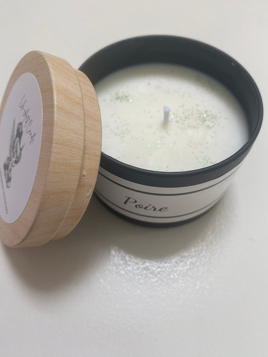 Bougie coulée Poire ~100g