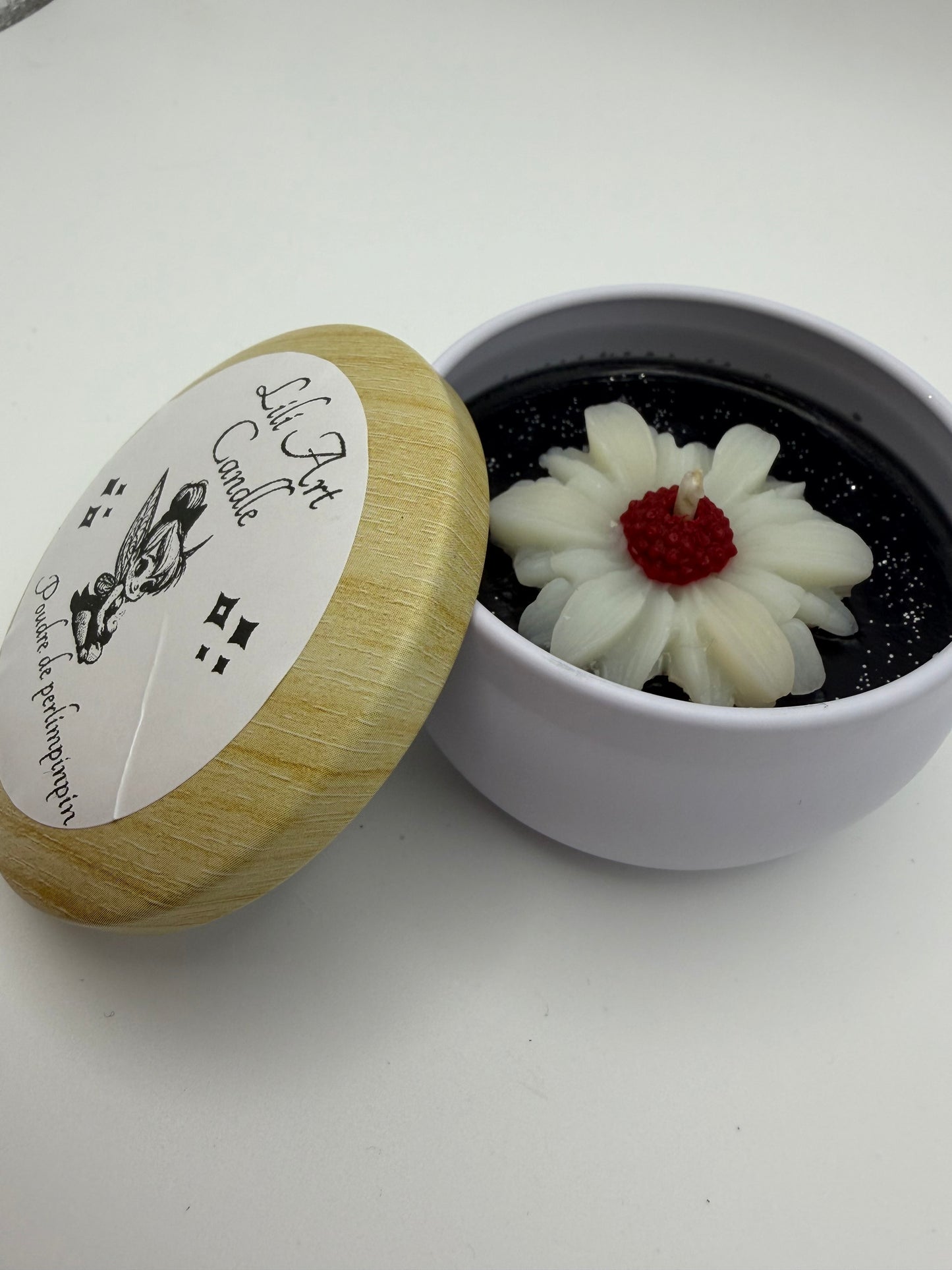 Bougie coulée Poudre de perlimpinpin ~75g