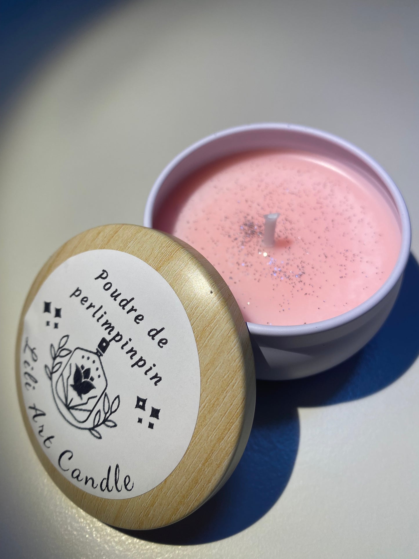 Bougie coulée Poudre de perlimpinpin ~75g